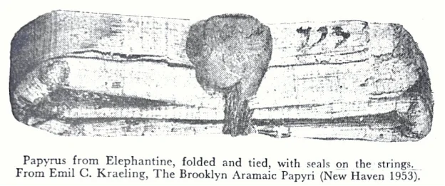 Papyrus From Elephantie