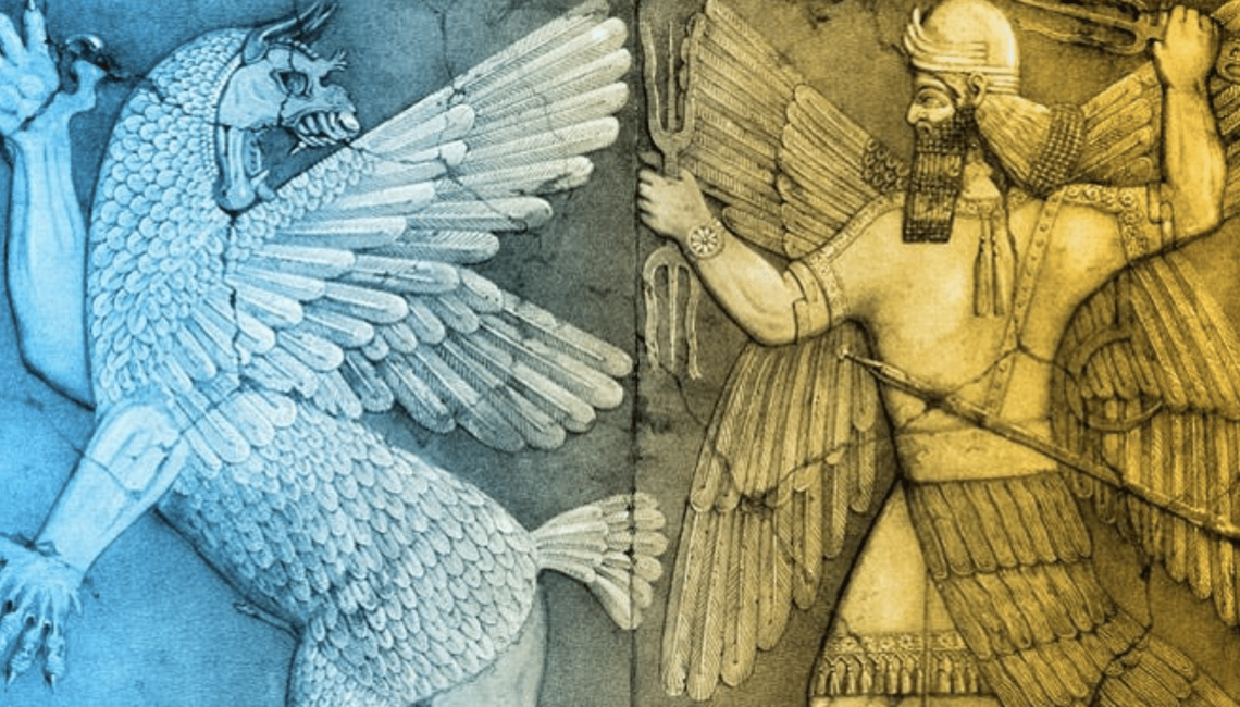 A-depiction-of-ancient-Sumerian-myhts-and-legends