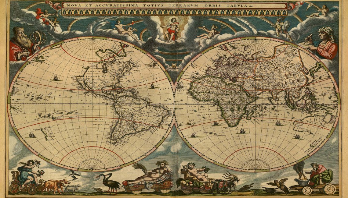 Ancient World Map 3