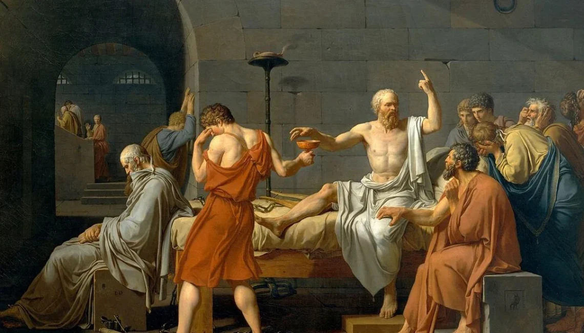 Jacques-Louis-David-The-Death-of-Socrates