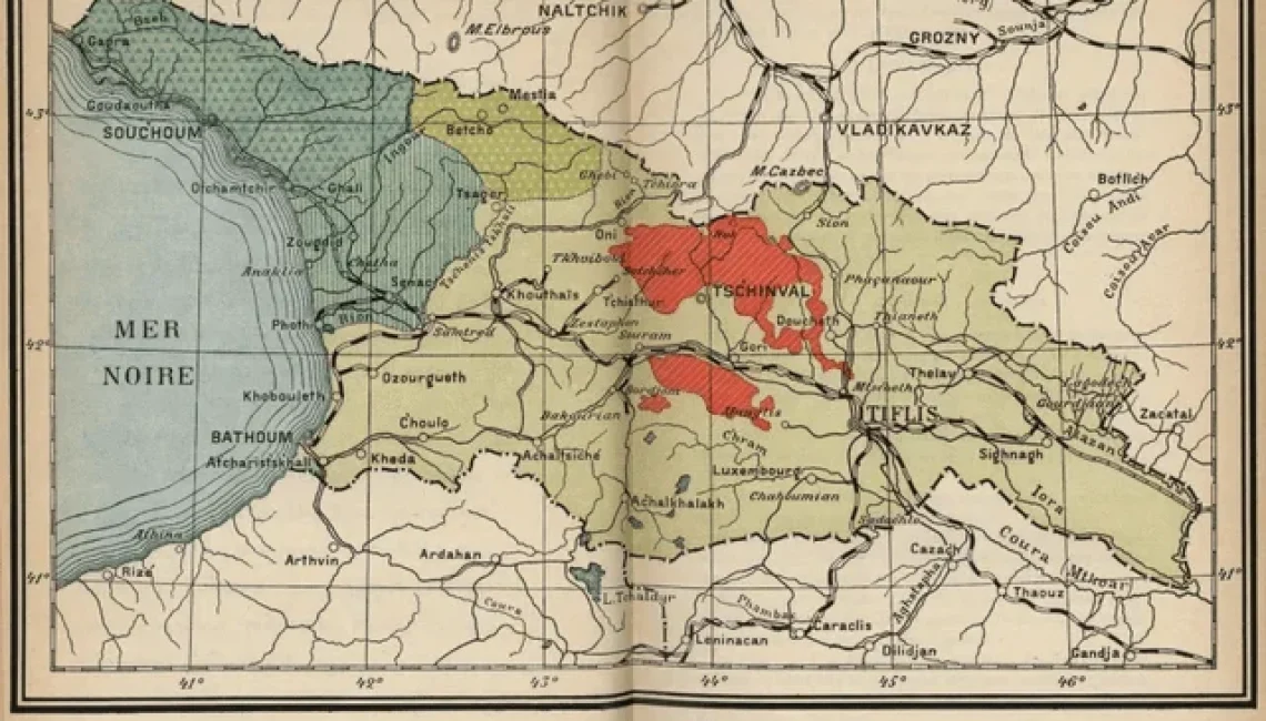 Kartvelian Language Map